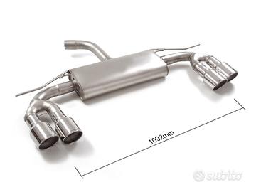 Audi A3 35TFSI 110KW 2020> Terminali inox vari