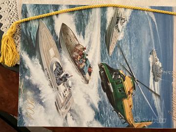 Calendario Guardia di Finanza anno 2001