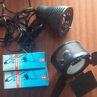 Porta Lampada con alette regolabili