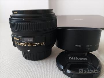 NIKON AF-S 50MM 1.8 G