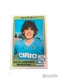 Figurine Maradona album calciatori panini Napoli