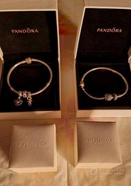 Coppia bracciale Pandora e charm