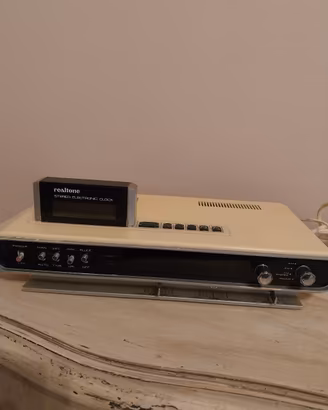 radio sveglia vintage 