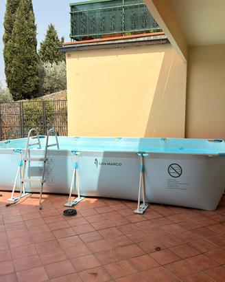 Piscina fuori terra 450x220x84 cm