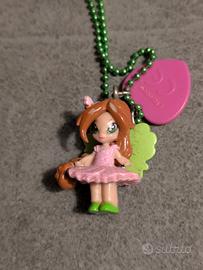 WINX 2000s Rainbow - collana con ciondolo bambola 