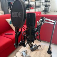 RØDE NT-USB – Kit Studio Completo Microfono