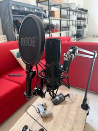 RØDE NT-USB – Kit Studio Completo Microfono