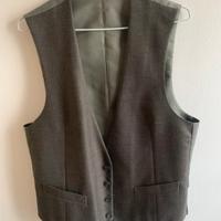 Coppia di gilet in seta Giorgio Armani tg 48