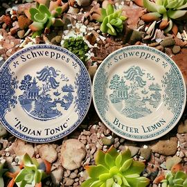 Piatti pubblicità vintage Schweppes rendiresto