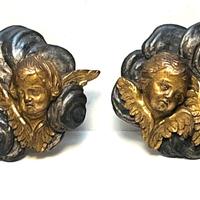 COPPIA di ANTICHI ANGELI