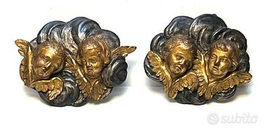 COPPIA di ANTICHI ANGELI