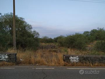 Terreno incolto lavico pianeggiante a nicolosi