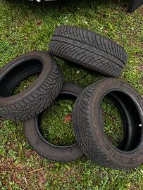 4 gomme invernali 205/55 R16 DOT 2023 quasi nuove