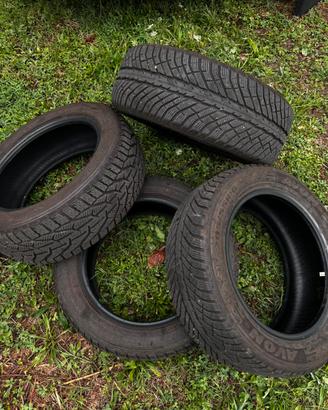 4 gomme invernali 205/55 R16 DOT 2023 quasi nuove