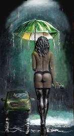 Una brutta e piovosa serata d'estate.