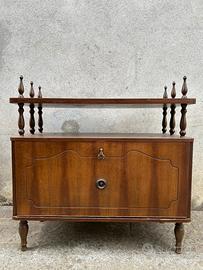 Credenza Stile Luigi Filippo Color Noce Vintage