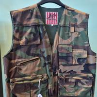 Gilet verde militare Nuovo
