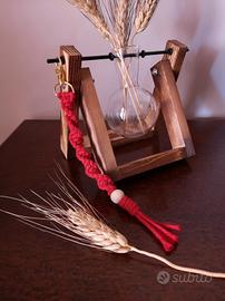 Portachiavi in Macramè 