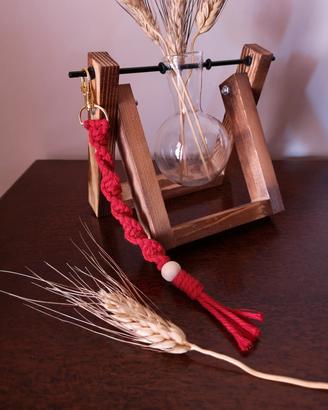 Portachiavi in Macramè 