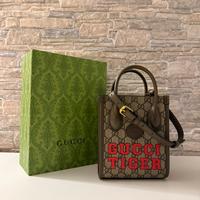 Borsa Gucci Tiger Mini Tote Supreme