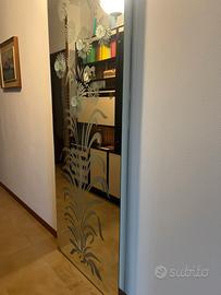 Specchio appendi abiti