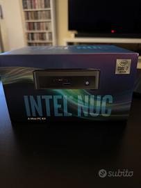Intel NUC 10 Intel i7 con RAM 64GB e SSD 250GB
