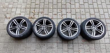 cerchi in lega Audi con gomme Pirelli