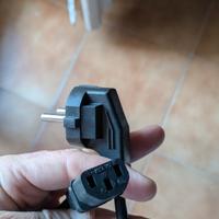 Cavo Tripolare con presa Schuko/Siemens a L