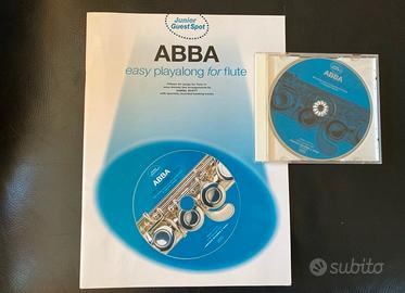Libro canzoni ABBA per flauto traverso con CD