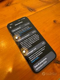 IPhone 16 pro max batteria 100%