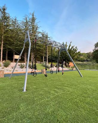 Rack station outdoor per trazioni e TRX