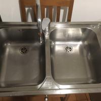 lavello Franke in acciaio due vasche