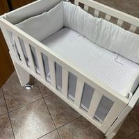 Culla co-sleeping alondra 50x80 equo white 5in1