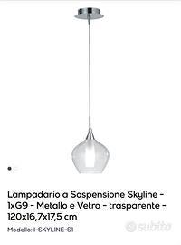 Lampade luci sospese nuove da negozio