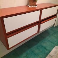 cassettiera sospesa per bagno 