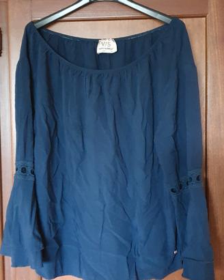 Blusa primaverile blu navy VerySimple