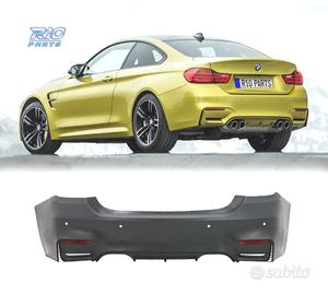 PARAURTI POSTERIORE BMW F32 F33 LOOK M4 PDC CON DI