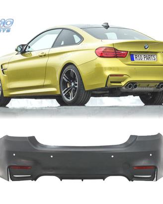 PARAURTI POSTERIORE BMW F32 F33 LOOK M4 PDC CON DI