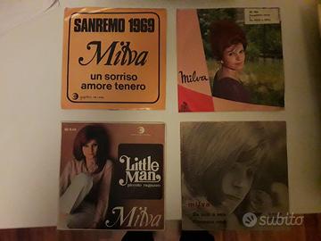 Dischi 45 giri originali vari (Doors - Gaber)