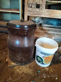 vaso terracotta fermentazione crauti 