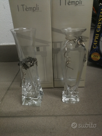 Vasi in vetro. Porta fiori