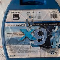 catene da neve nuove