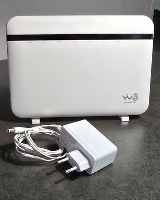 Modem WIND 3 TRE WI FI FIBRA tre hub