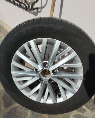 4 Gomme Estive Firestone 215/60 R16 99V + cerchi