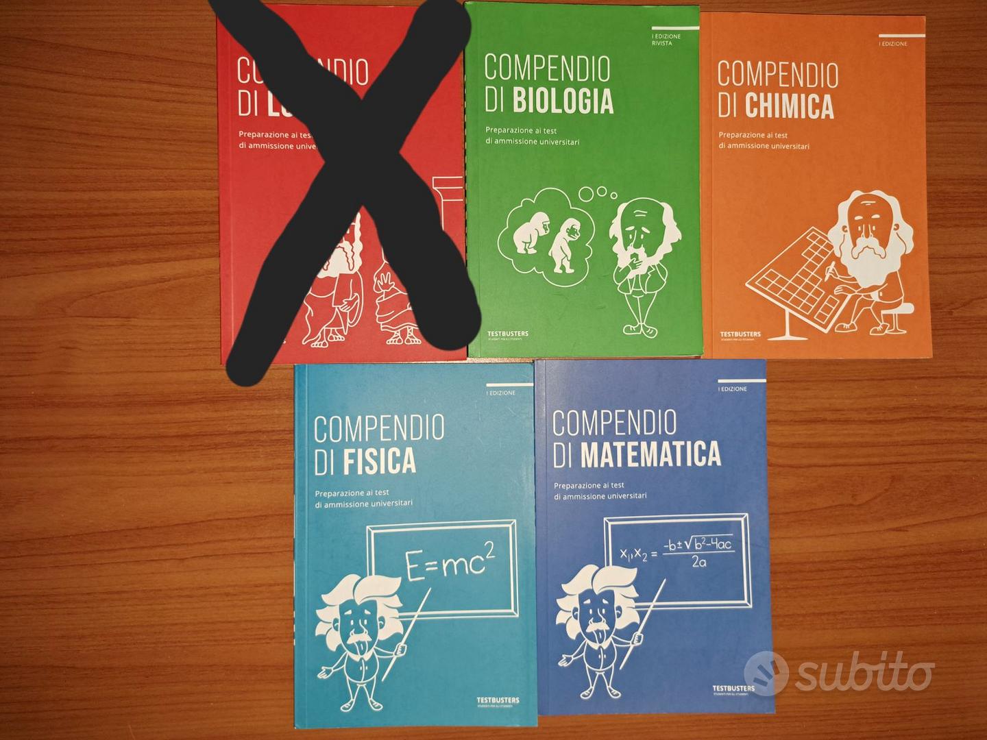 Compendio di matematica. Preparazione ai test di ammissione universitari -  Libro - Testbusters 