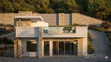 Terreno con progetto per villa singola a Livorno