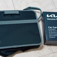 porta oggetti auto più kit pulizia 