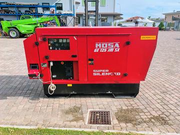 GRUPPO ELETTROGENO USATO MOSA GE 125 JM SX