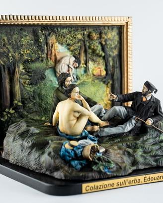 Édouard Manet “Colazione sull’erba” – Diorama 3D