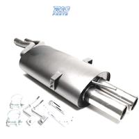 SILENZIATORE DI SCARICO BMW E46 98-07 ACCIAIO